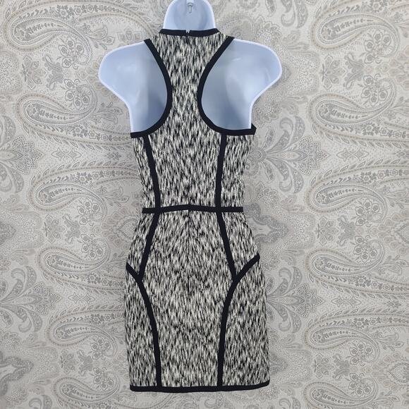 Parker bodycon abstract design cocktail dress party goth grunge office siren - Picture 6 of 9